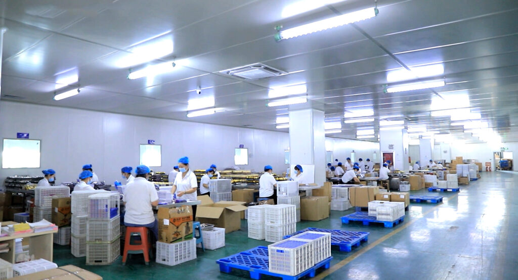 Shandong Aili Cosmetics Production workshop