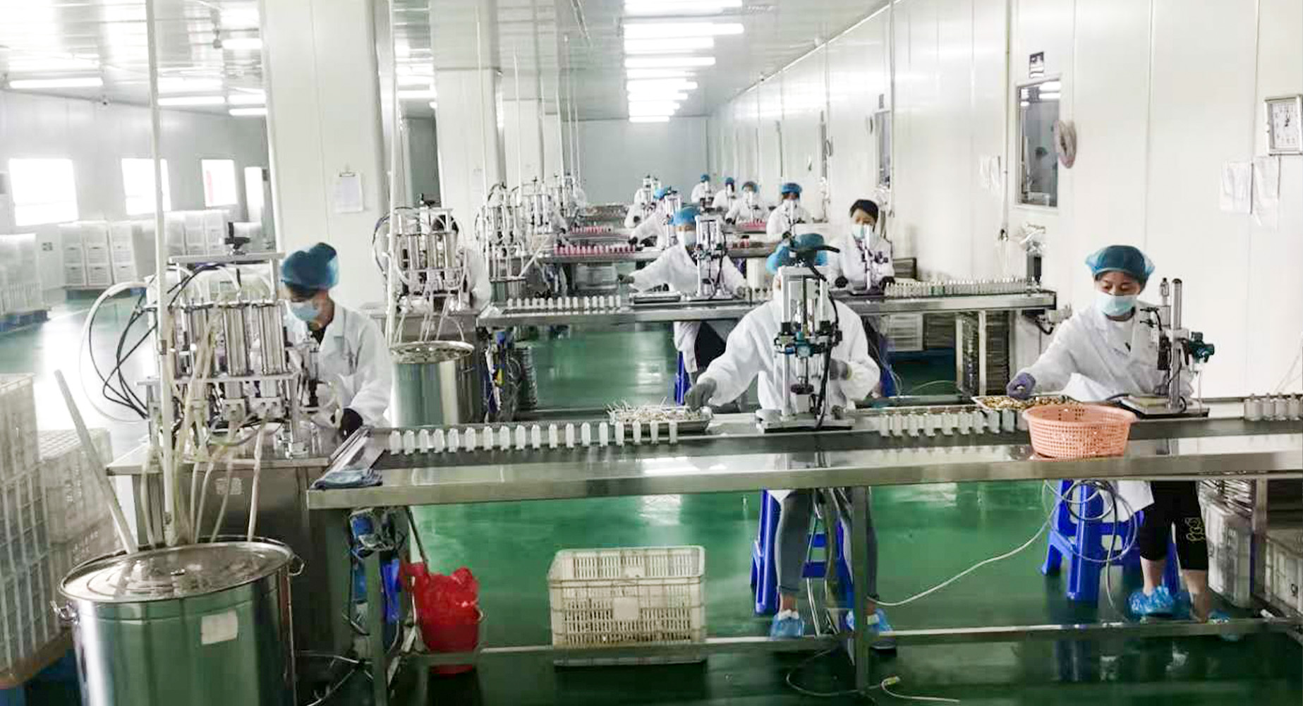 Shandong Aili Cosmetics Production workshop